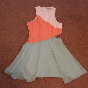 Three Tone Dress